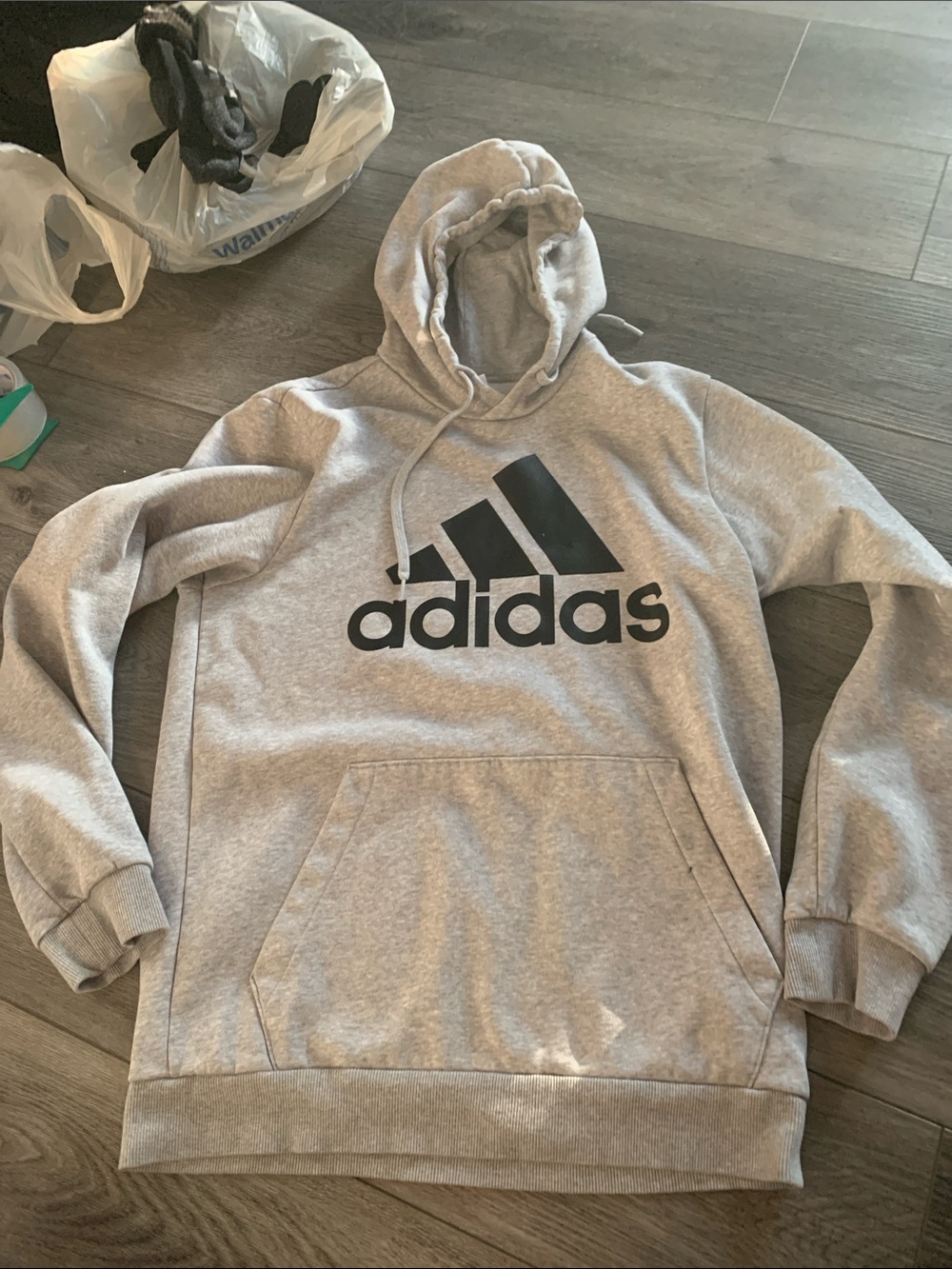 Mens adidas hoodie sweatshirt M